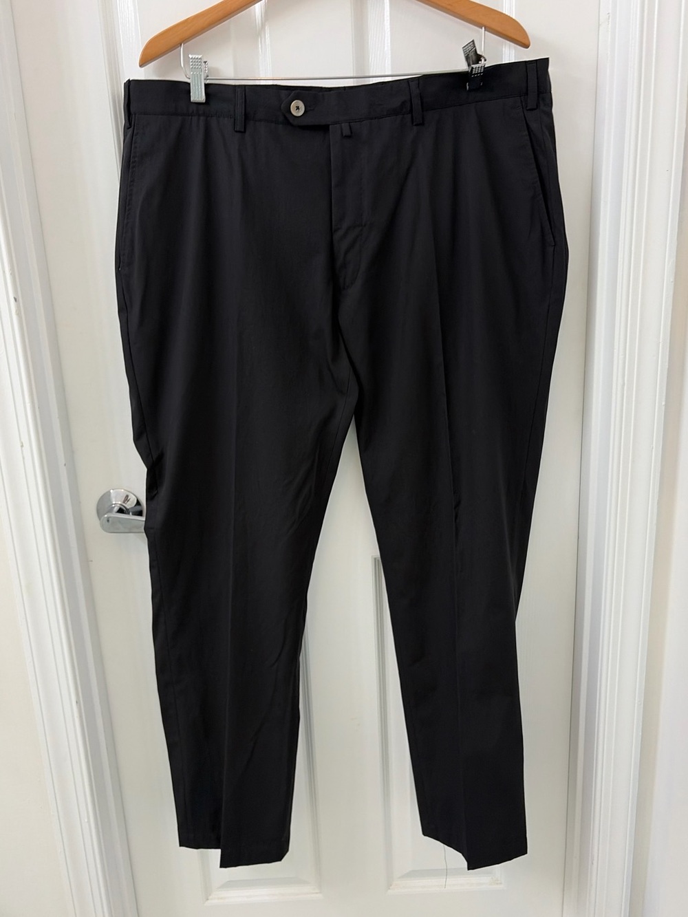 Gant Men’s Black Pants•classic style•travel pants•flat front•40.5 inch waist